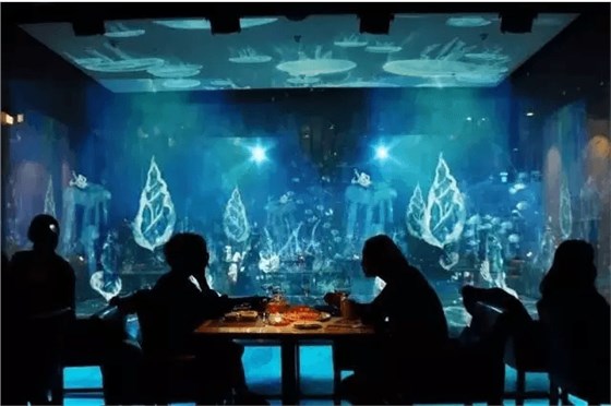 餐饮—高科技影像餐厅