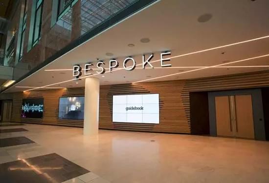 BESPOKE办公空间设置于购物中心四层