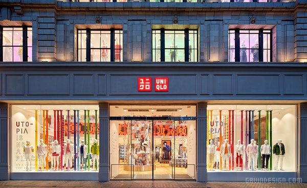Uniqlo 伦敦旗舰店设计 英国 旗舰店设计 店面设计 商业空间设计 东京 专卖店设计