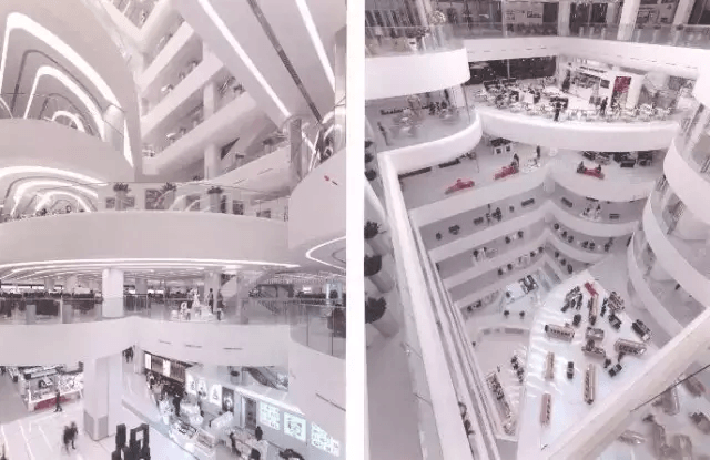 韩国天安galleria centercity中庭设计