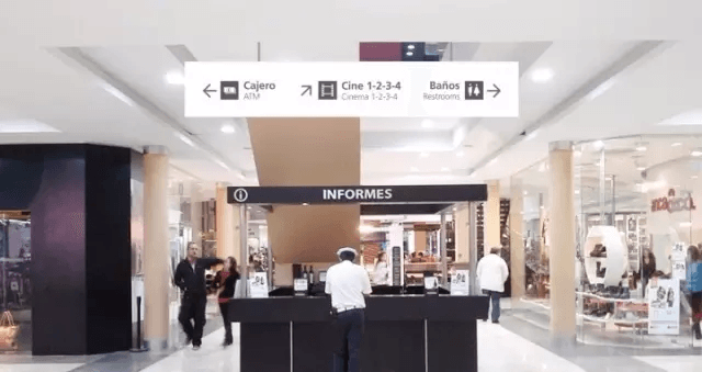 Las Toscas购物中心导视系统设计